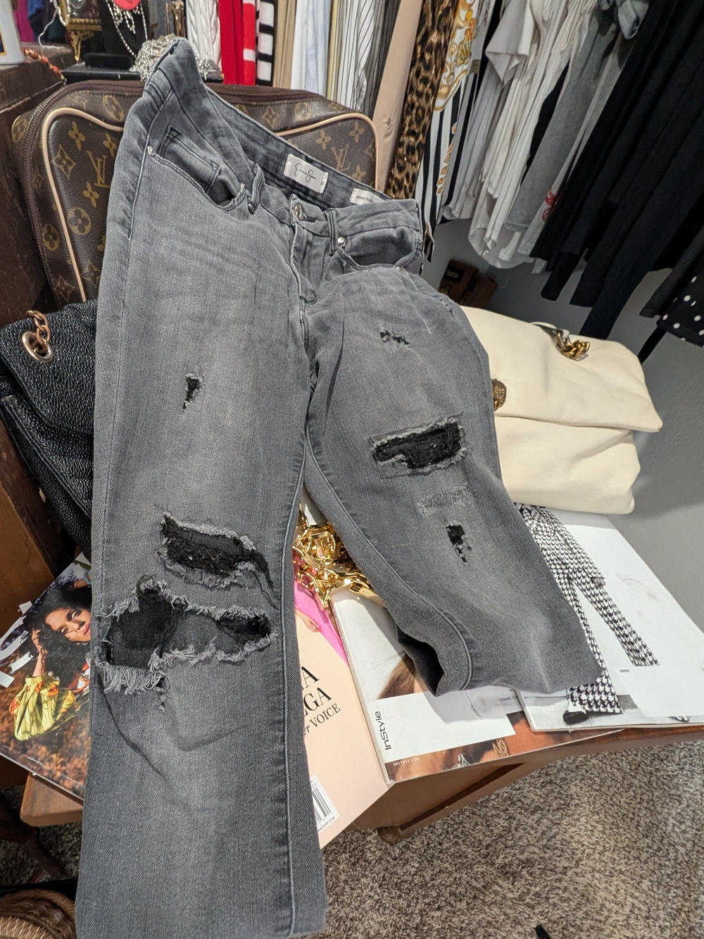 Jessica Simpson Gray Slim Fit Jeans